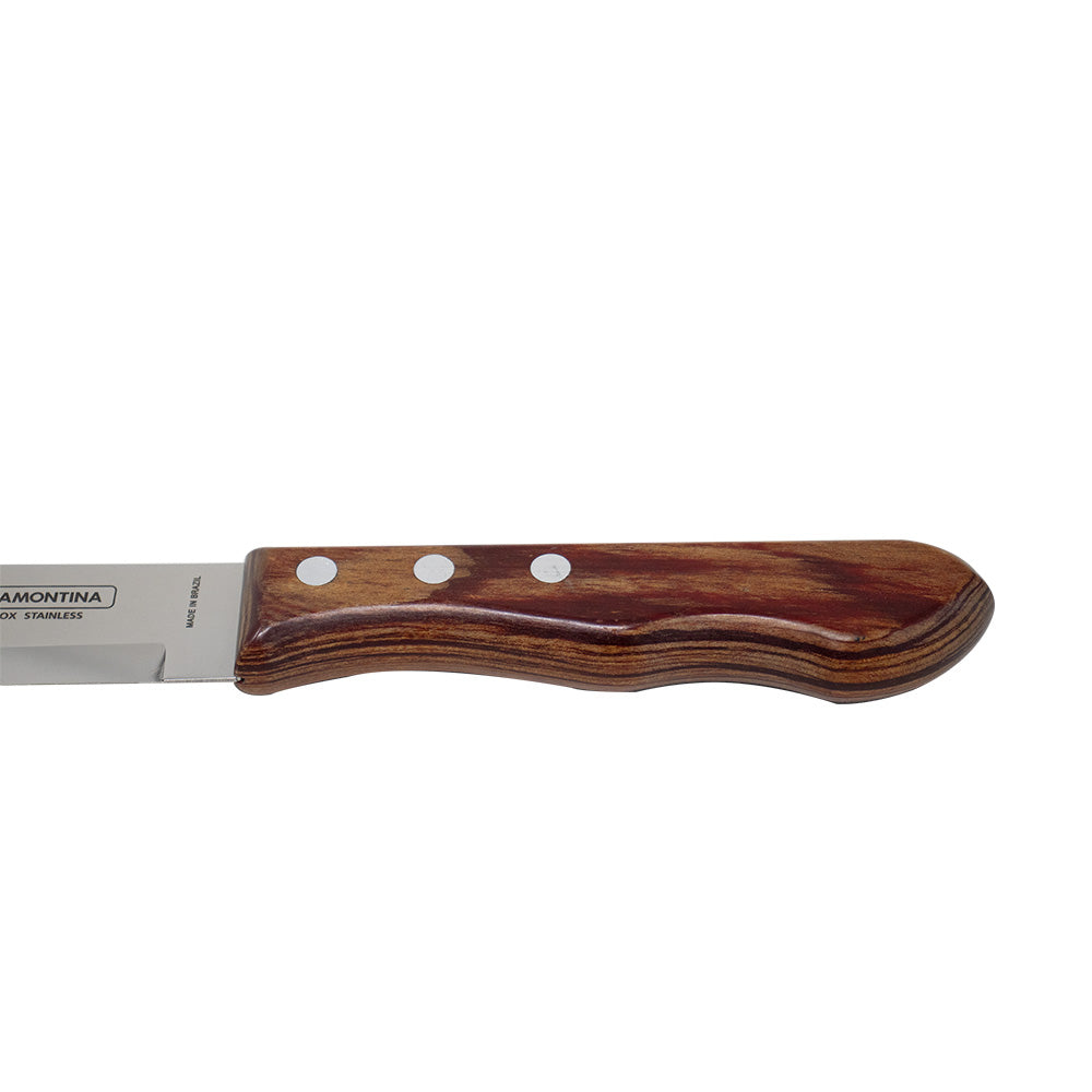 Cuchillo Filetero de Asado Dentado Polywood 12cm - Tramontina
