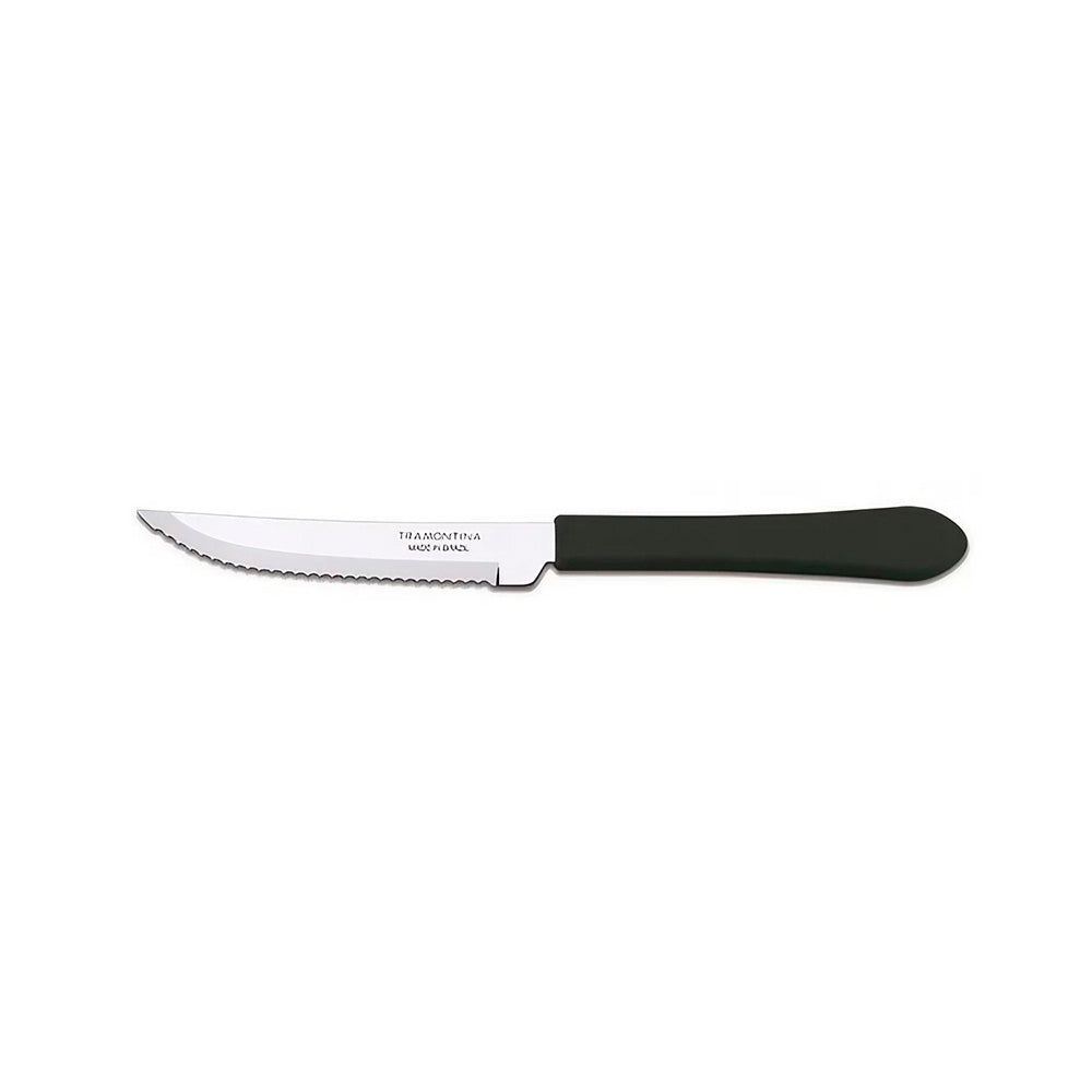 Cuchillo Asado Leme Negro 20cm (4 In)- Tramontina
