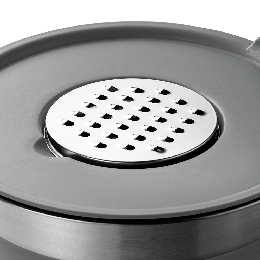 Juego de Bowls con Rayador Gris - 10 piezas - Tramontina