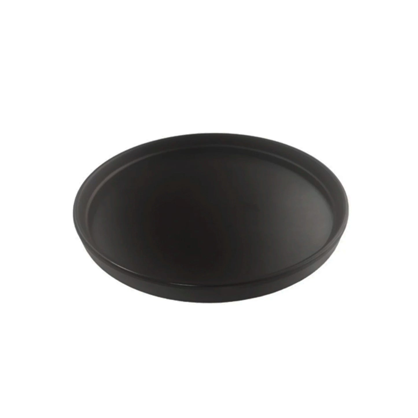 Plato Trinche 23cm Con Pestaña Melamina Jet Black - Travessa