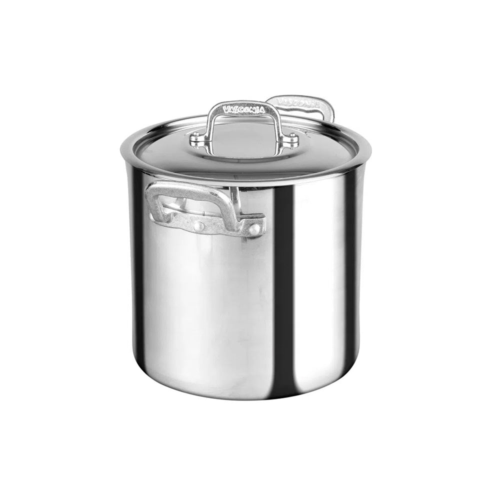 Olla Alta Recta Acorazada Profesional 26cm / 13.5L - Vasconia