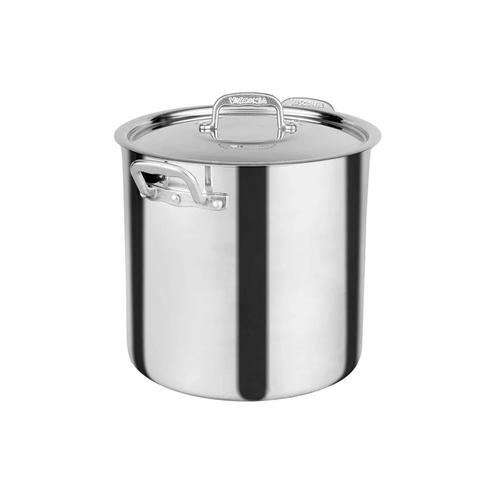 Olla Alta Recta Acorazada Profesional 30cm / 20L - Vasconia