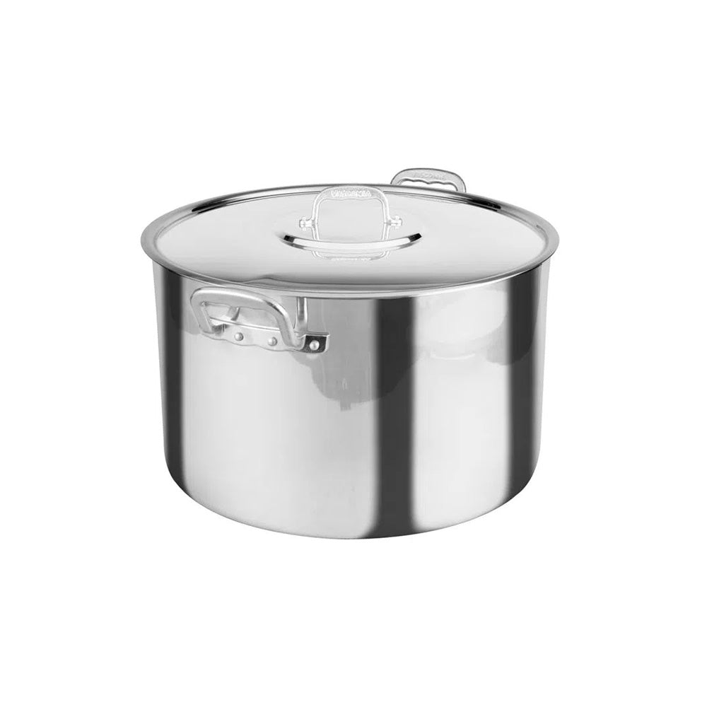 Olla Alta Recta Acorazada Profesional 50cm / 60L - Vasconia