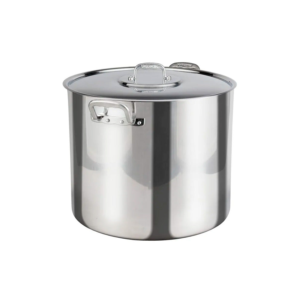 Olla Alta Recta Acorazada Profesional 50cm / 80L- Vasconia