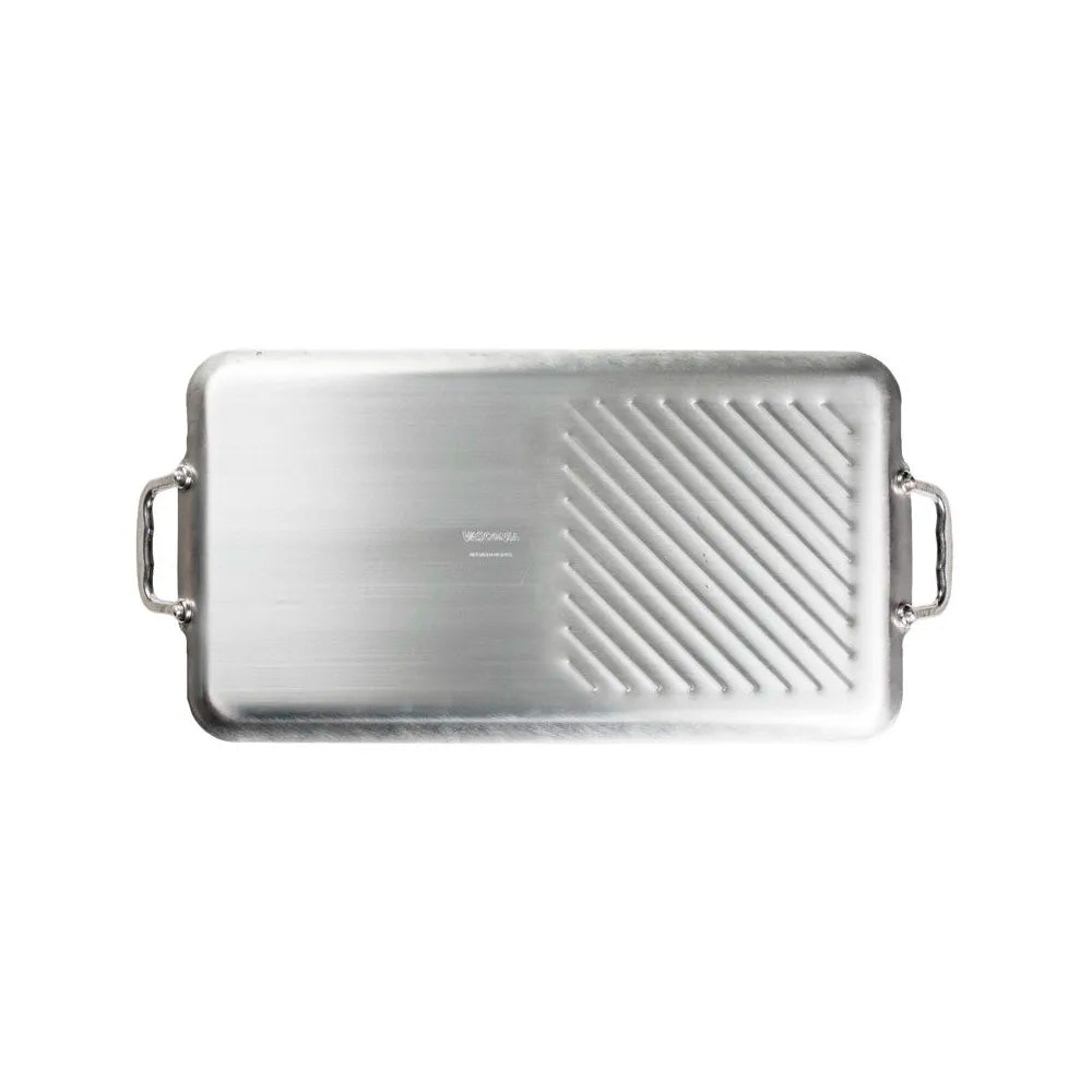 Parrilla Grill Doble Quemador 21x40cm - Vasconia