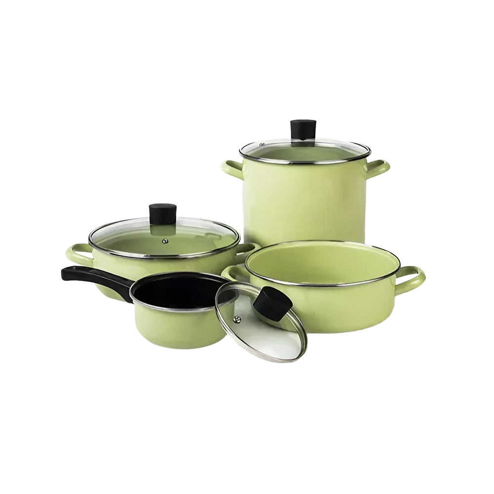 Bateria de Cocina Pontevedra Verde - 11 piezas - Cinsa