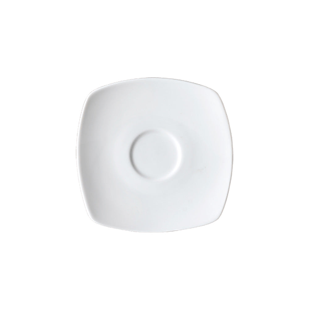 Plato para Taza Moka Cuadrado Elegance 12cm - Santa Anita