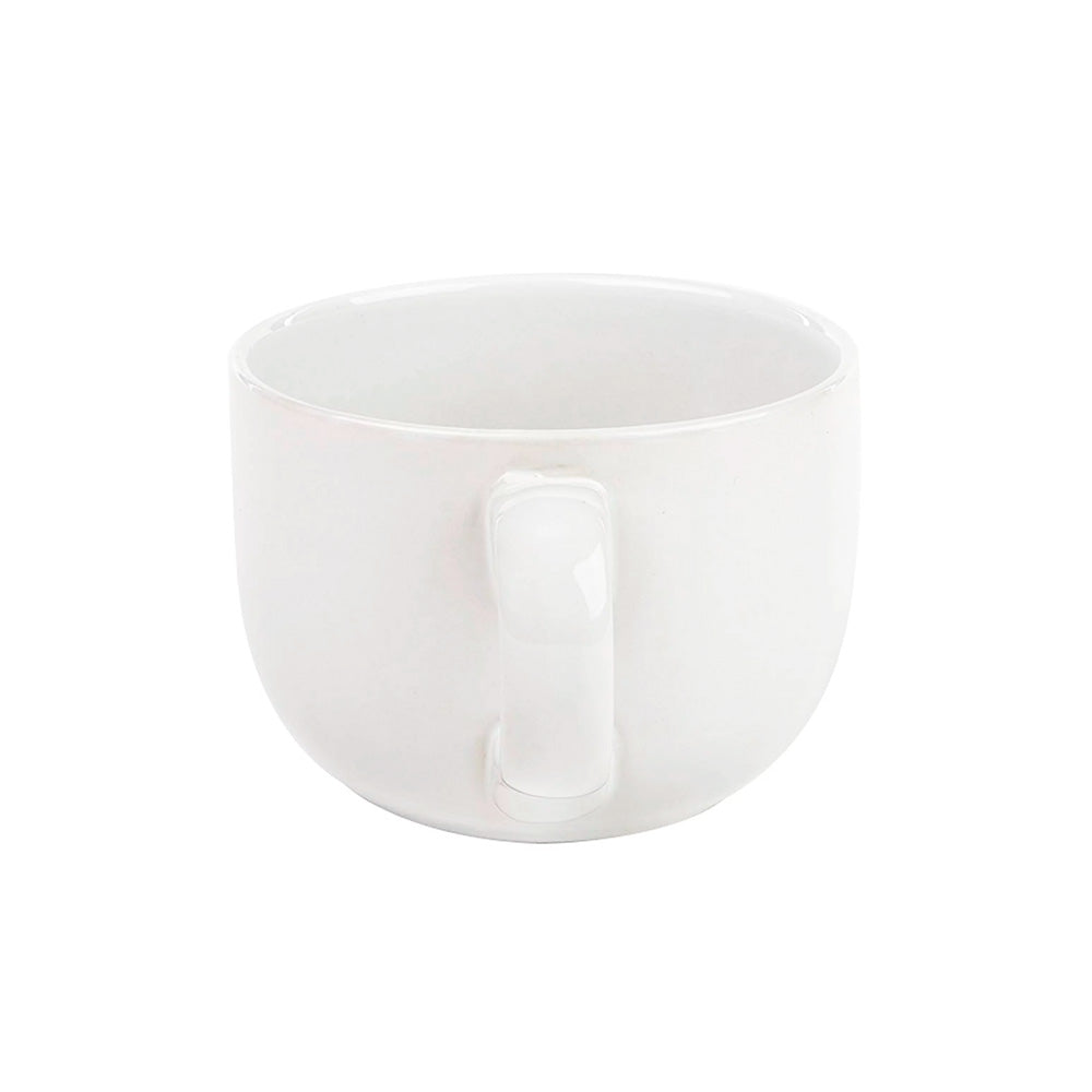Taza de Cafe Jumbo Blanco Opaco 650ml - Santa Anita