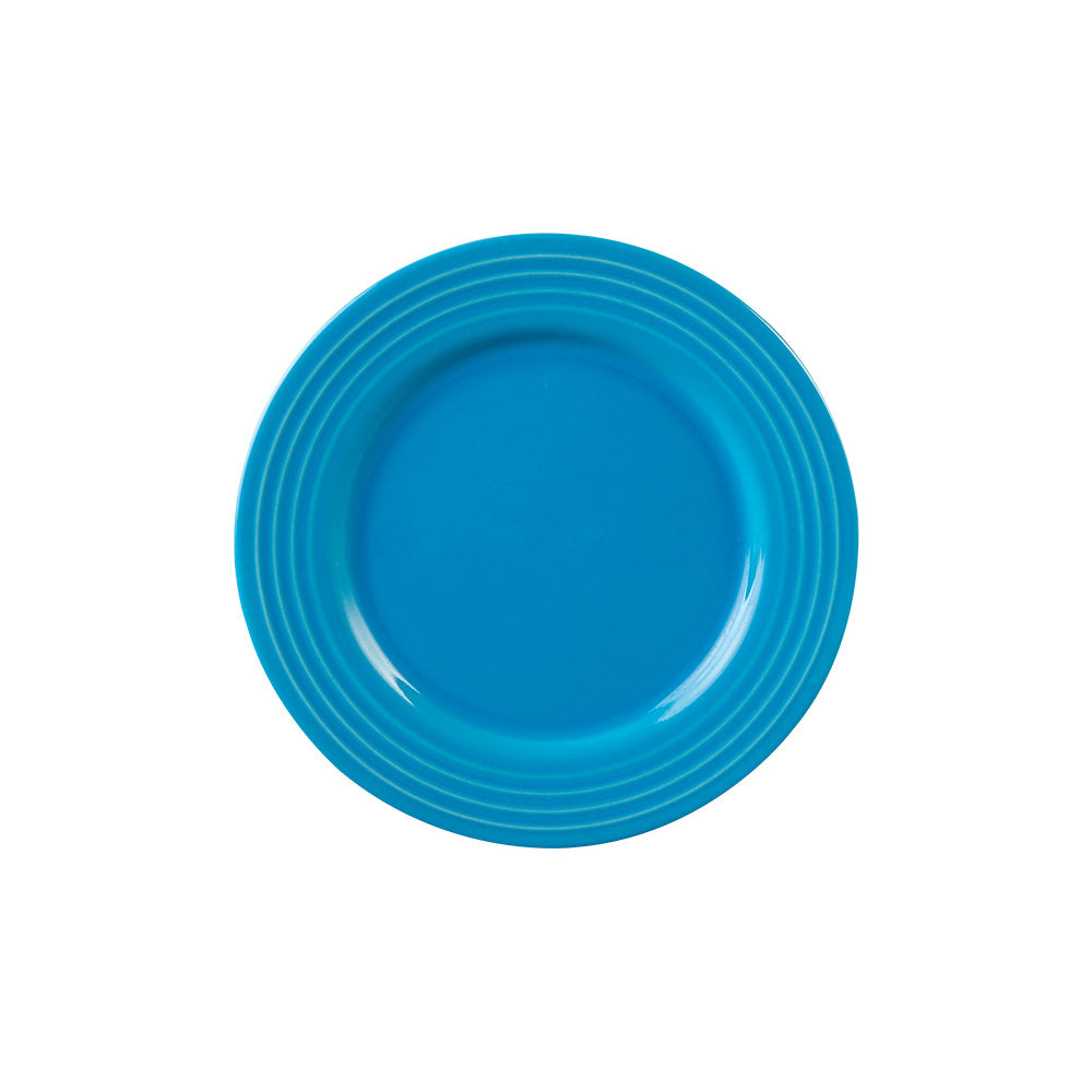 Plato Pastelero Circles Sarape 21cm Azul - Santa Anita