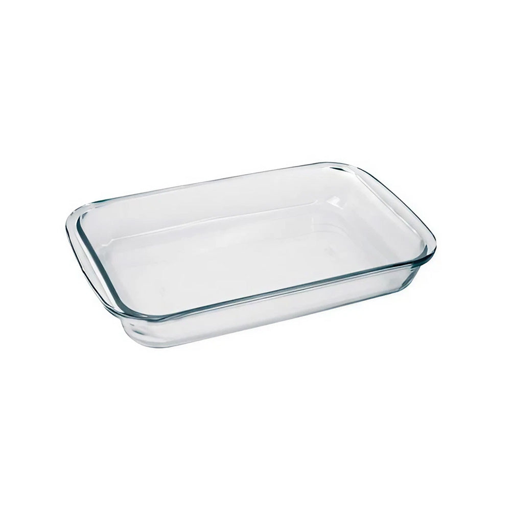 Bandeja Refractario Rectangular Chico 1.8L- Pyr-o-rey