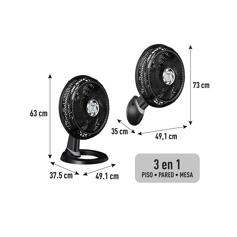 Ultra Silence Force 45cm 3-in-1 Fan - VE34W0X0 - Tefal