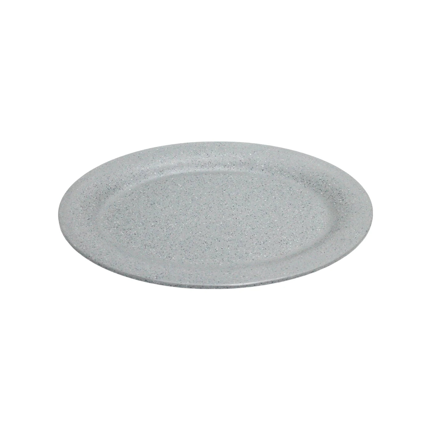 Plato Ovalado Melamina 12" (30cm) Gris - Travessa