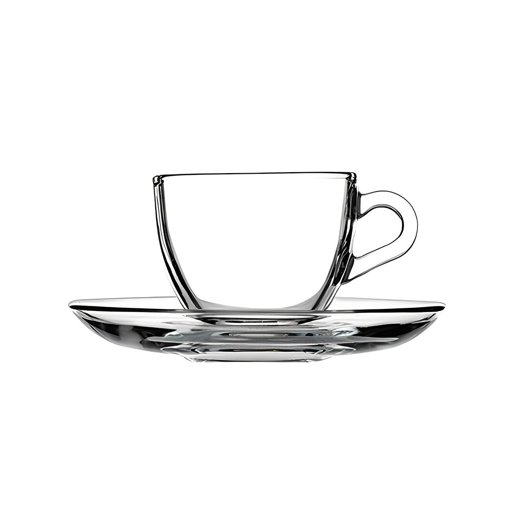 Taza con Plato 85ml - Pasabahce