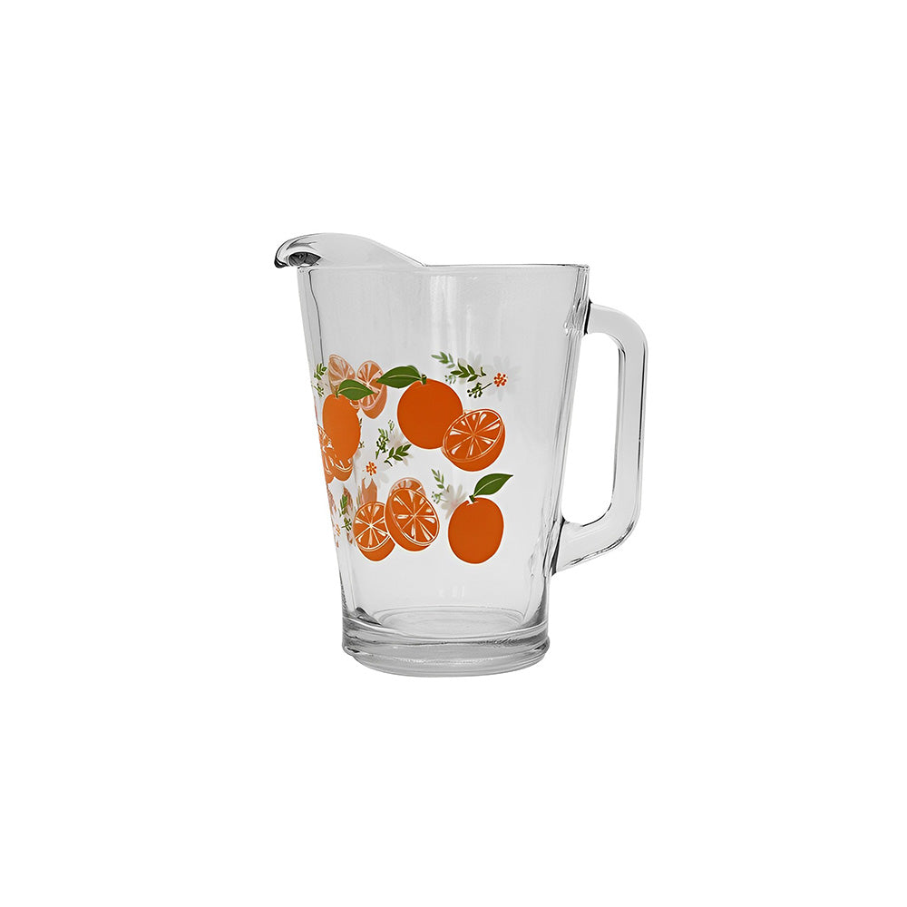 Juego de Vasos y Jarra Naranjas - 7 piezas - Crisa