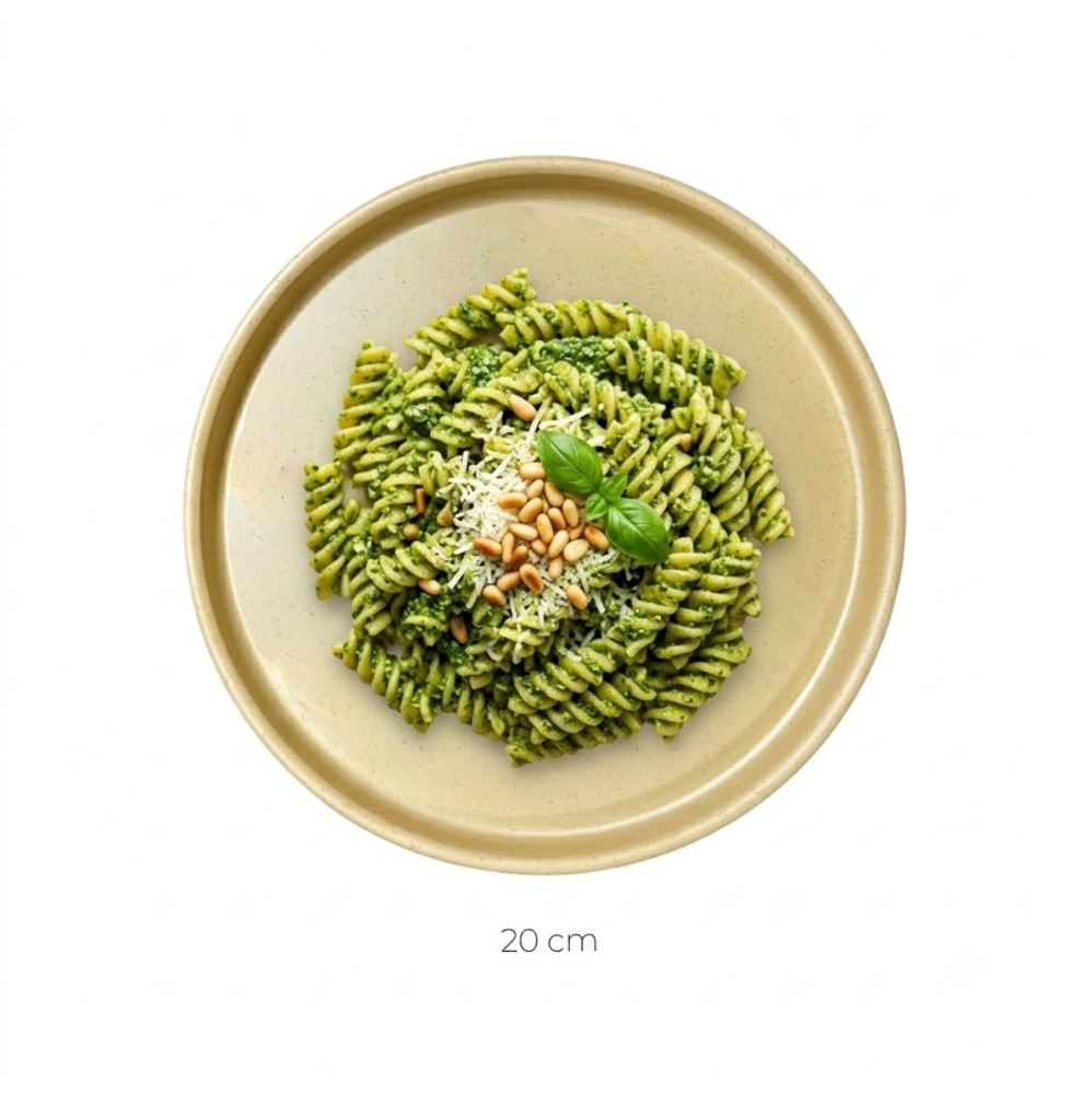 Plato Melamina 20cm Barcelona Arena Mate | Tavola
