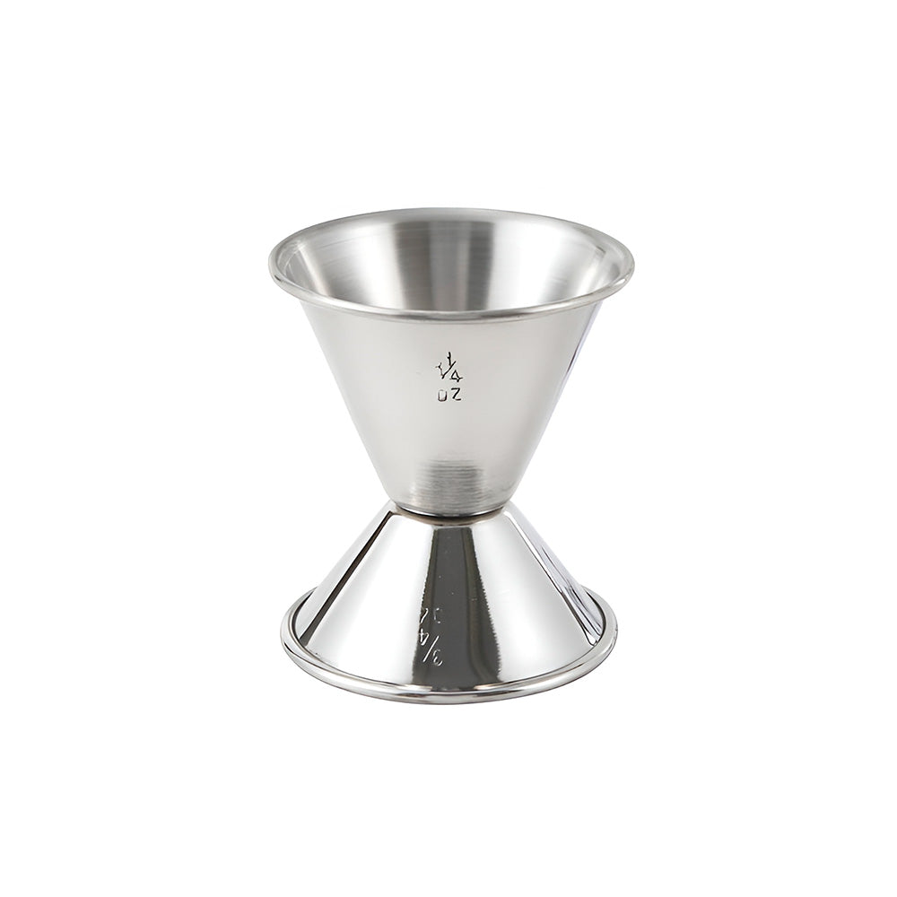 Fasmov Confezione da 2 jigger da cocktail da 1 1/2 oz da 28,3 g per bartending shot versatore doppio jigger, dosatore in rame per cocktail miscelazione Fasmov Confezione da 2 jigger da cocktail da 1 1/2 oz da 28,3 g per bartending shot versatore doppio jigger, dosatore in rame per cocktail miscelazione