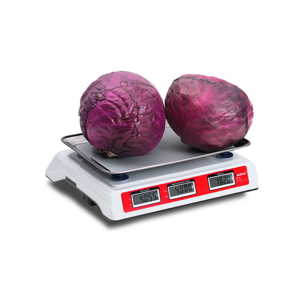Bascula Comercial de Mostrador Digital 40kg - VINS-40 - Rhino
