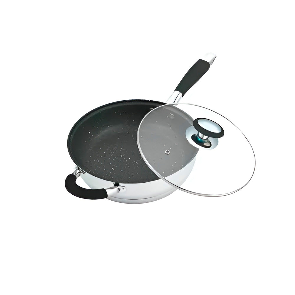 Bateria de Cocina Omania Negro - 12 piezas - Fraciel