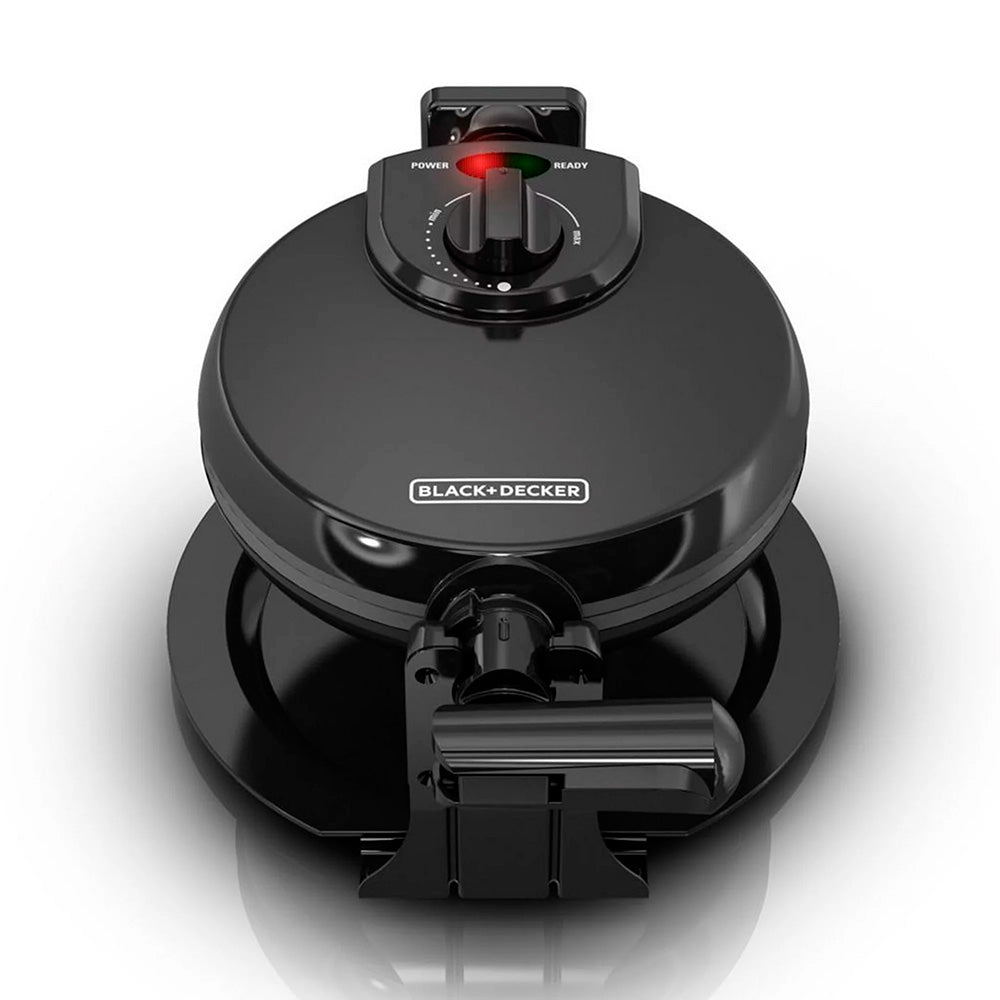 Belgian Rotating Round Waffle Maker - WM1000B - B&D