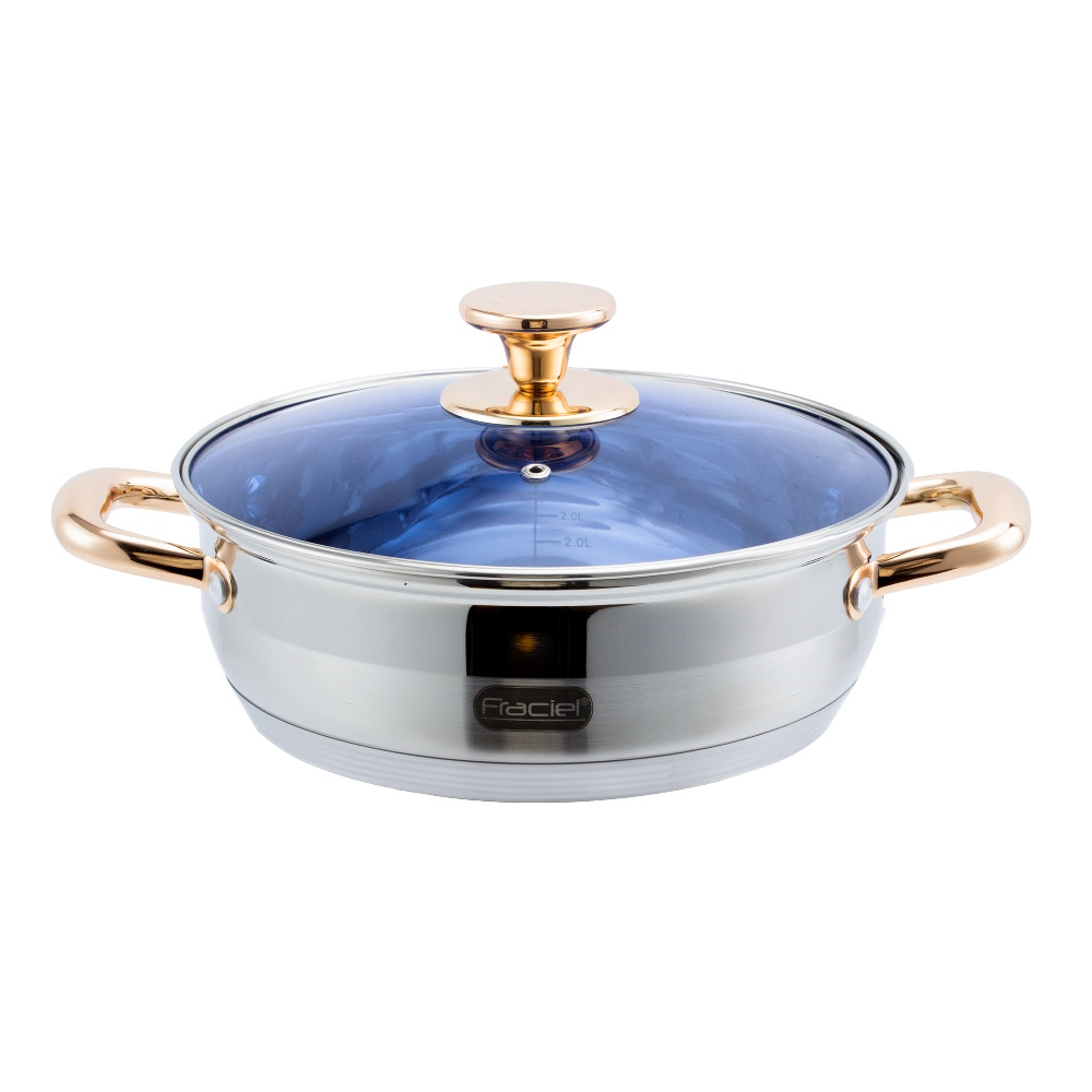 Batería de Cocina 12 Pz Acero Inoxidable Inducción Ciconia Fraciel