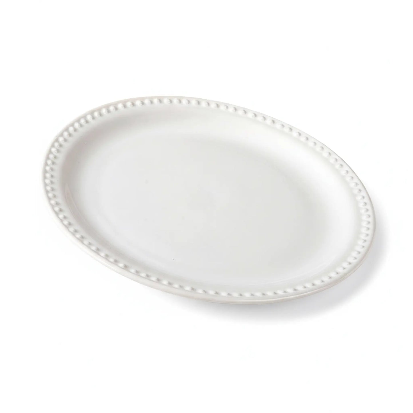 Plato Trinche 27cm Ceramica Emboss Mauve - Santa Anita