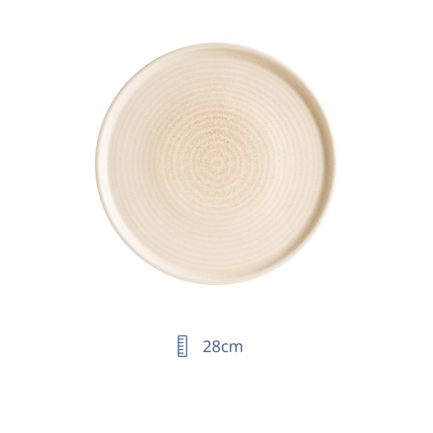Plato Trinche Ceramica Mirage