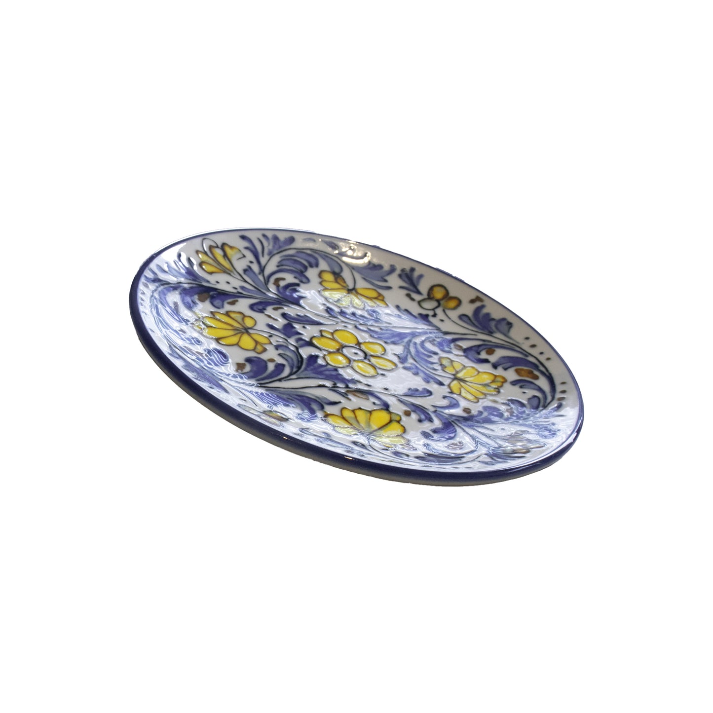 Plato Plano de Porcelana Albufera 21cm
