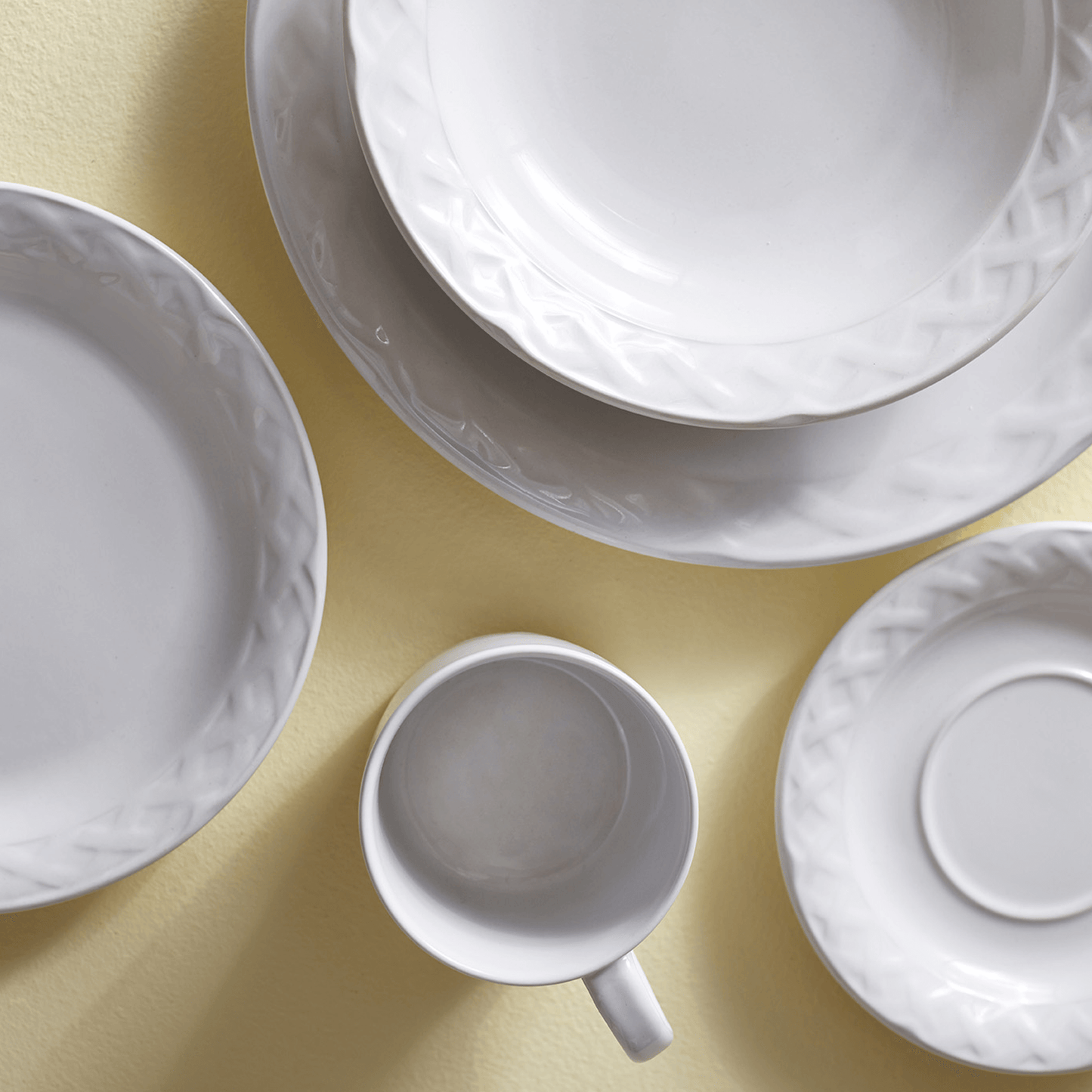 Plato Para Taza Vinafera Blanch 16cm