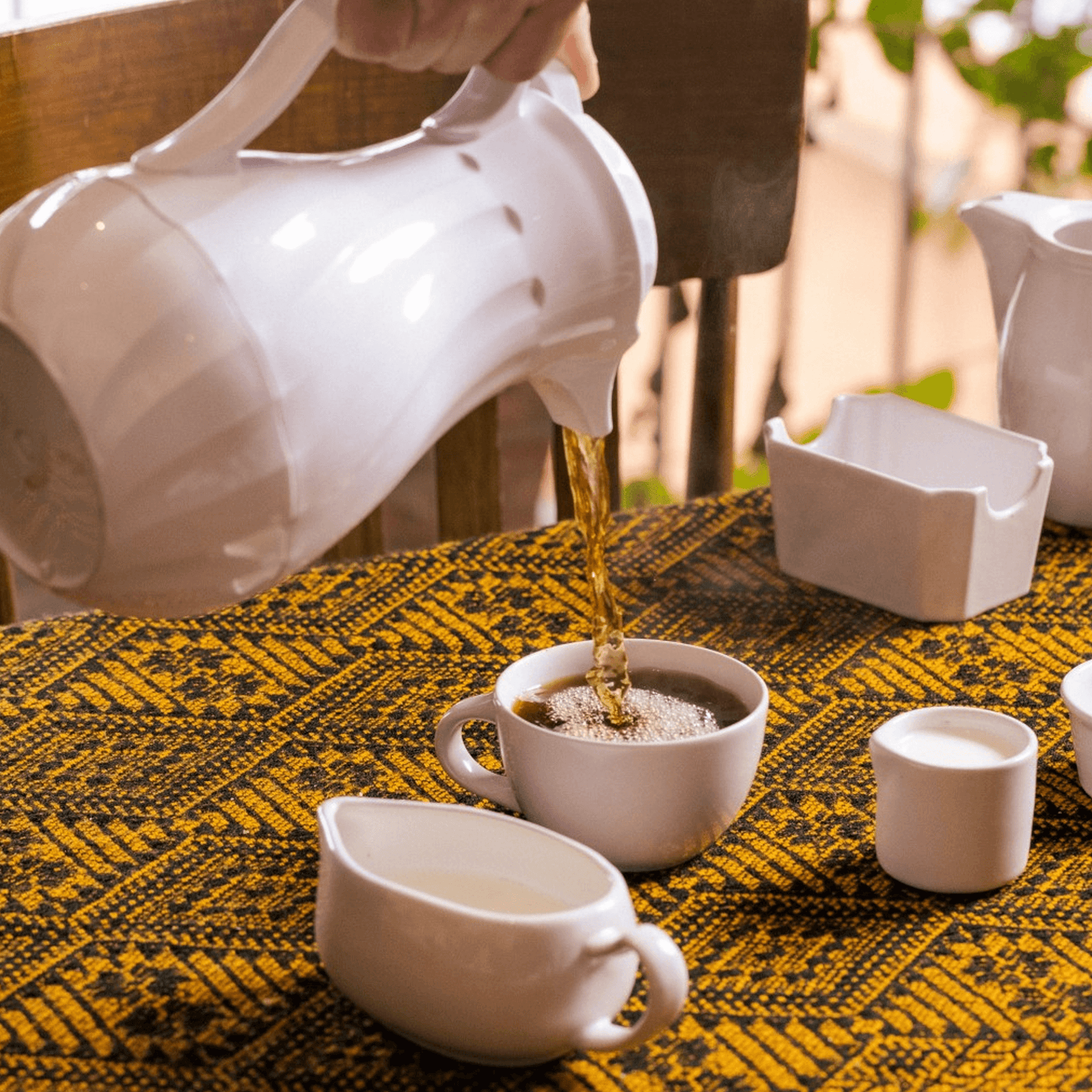 Plato Moka Blanco Glacial 12cm