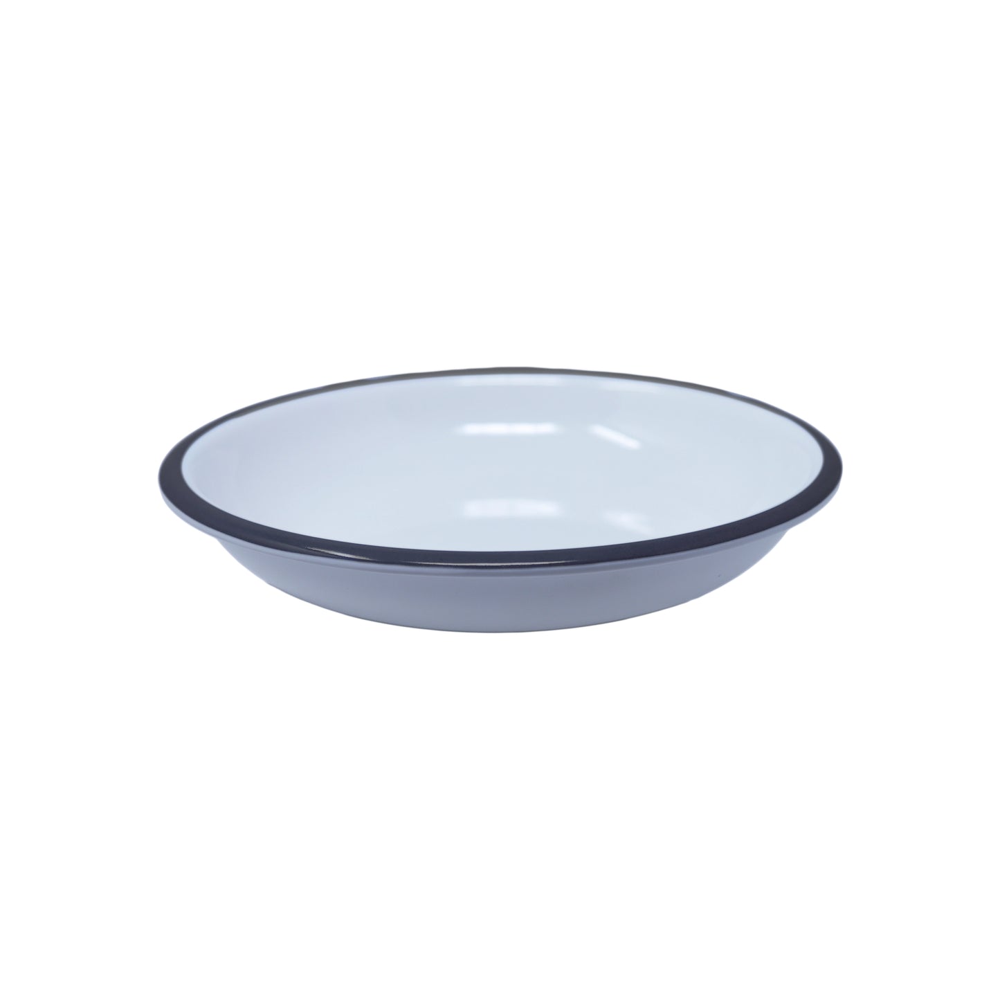 Bowl Coupé Blanco con Borde Negro 12 Oz - Canteen