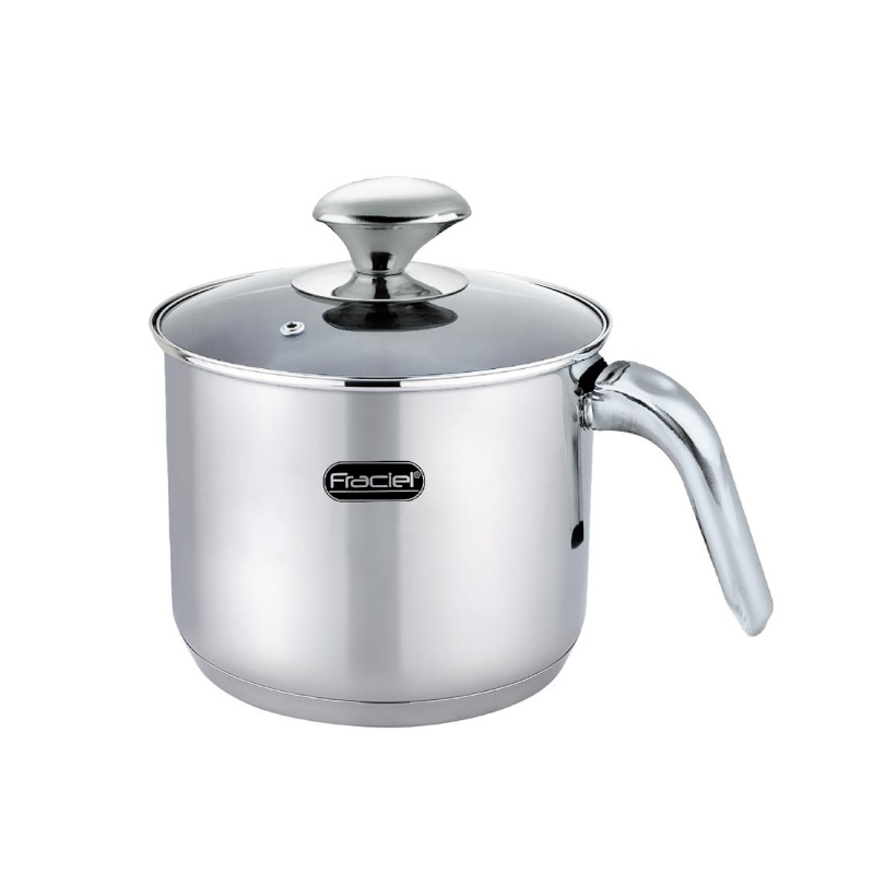 Pocillo Hevidor 16cm/2.5L Acero Inoxidable Inducción Fraciel Luxor