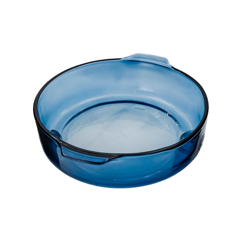 Refractario de Vidrio con Tapa 3.2 L Azul Denim Libbey B228