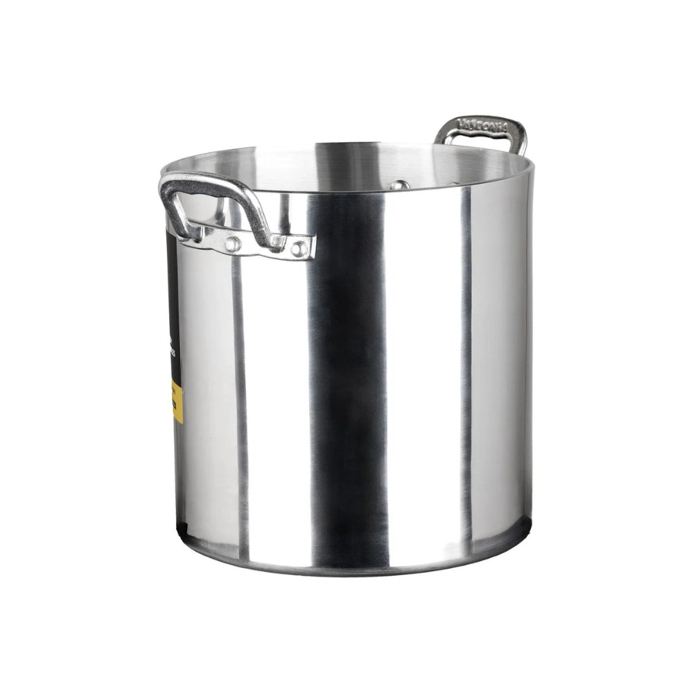 Olla Alta Recta 24cm | 10 L 4 mmVasconia Aluminio TF Acorazada