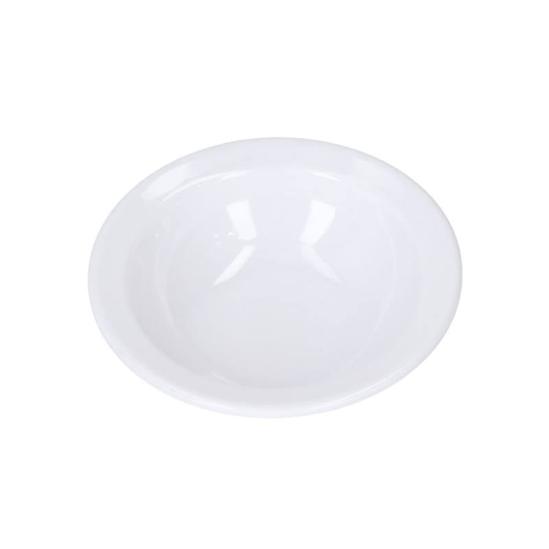 Juego 6 Platos para Postre 4.5'' 11.4 cm Melamina Travessa Blanco