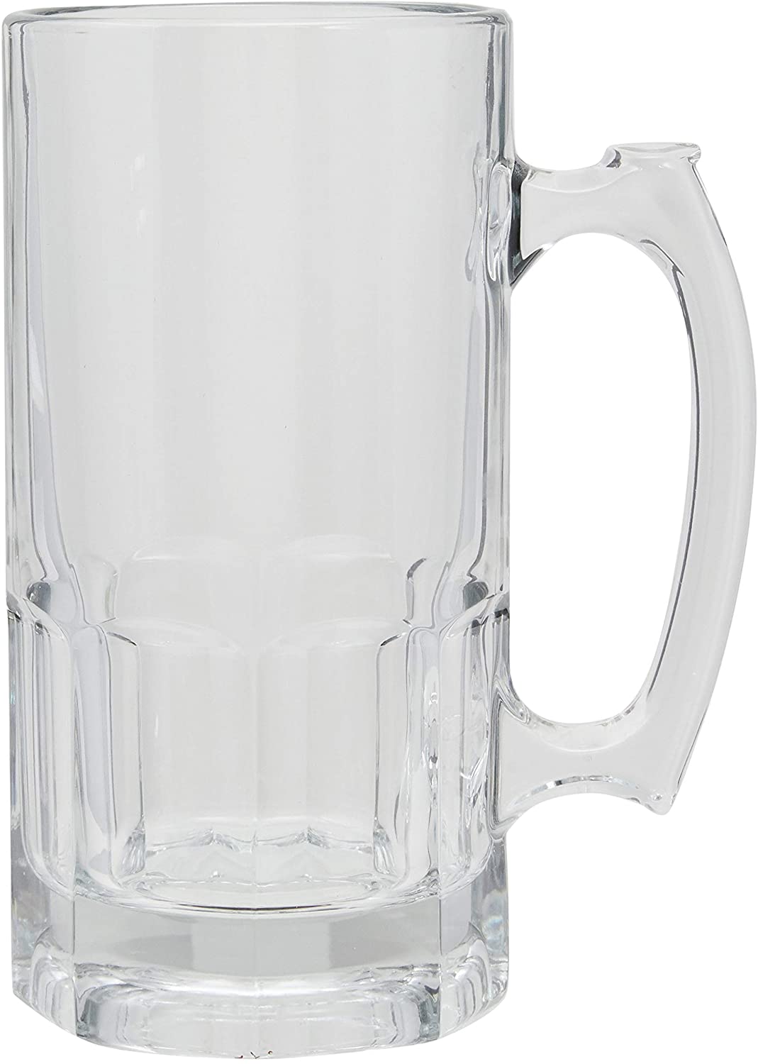Super Vaso Tarro Para Cerveza de Vidrio 1 Litro Crisa
