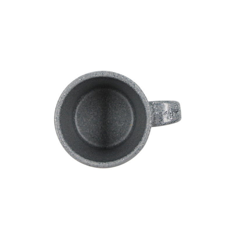 Juego 4 Tazas Melamina 360 ml Gray Granite Tarro Tavola