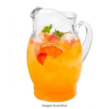 Jarra de Vidrio 2.5L (84.5oz) Puerto Vallarta - Crisa