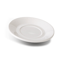Plato Para Cafe Blanco Glacial 16cm