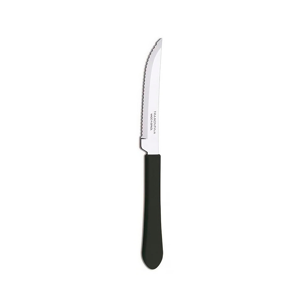 Cuchillo Asado Leme Negro 20cm (4 In)- Tramontina