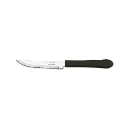 Cuchillo Asado Leme Negro 20cm (4 In)- Tramontina