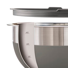 Juego de Bowls con Rayador Gris - 10 piezas - Tramontina