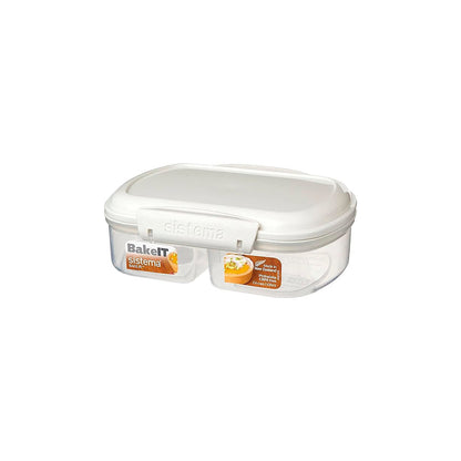 Contenedor Tupper Hermetico Bake It Split 630ml - Sistema