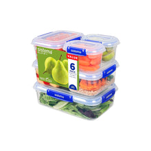 Contenedor Tupper Hermetico Essencials Klip It - 6 piezas - Sistema