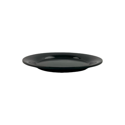 Plato Ovalado 12" (30cm) Melamina Negro- Travessa