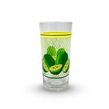 Vaso Cubero de Vidrio 295ml (12oz) Limones - Crisa