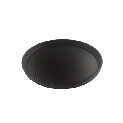 Plato Trinche 23cm Con Pestaña Melamina Jet Black - Travessa