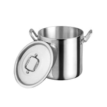 Olla Alta Recta Acorazada Profesional 26cm / 13.5L - Vasconia