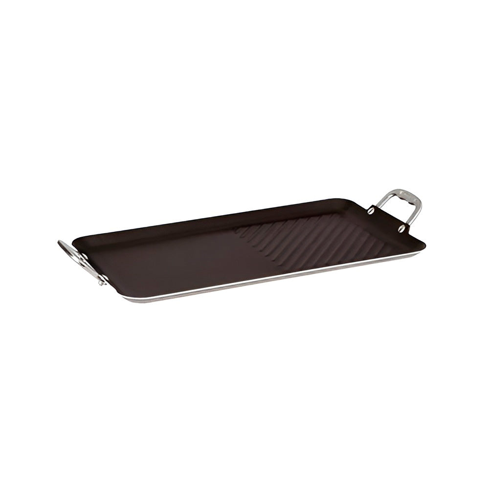 Parrilla Grill Doble Quemador 21x40cm - Vasconia