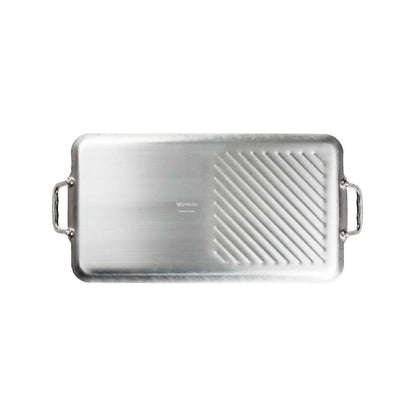 Parrilla Grill Doble Quemador 21x40cm - Vasconia