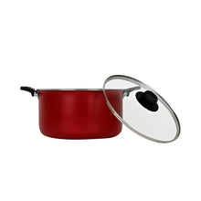 Olla Recta con Tapa Classic 24cm / 5.5L Rojo - EKCO
